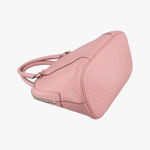 Secondhand Gucci Microguccissima Pink Leather 449663 shoulderbag | stylenewstar