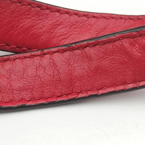 Vintage Gucci Guccissima GG Imprime Red Leather 211137 handbag | stylenewstar