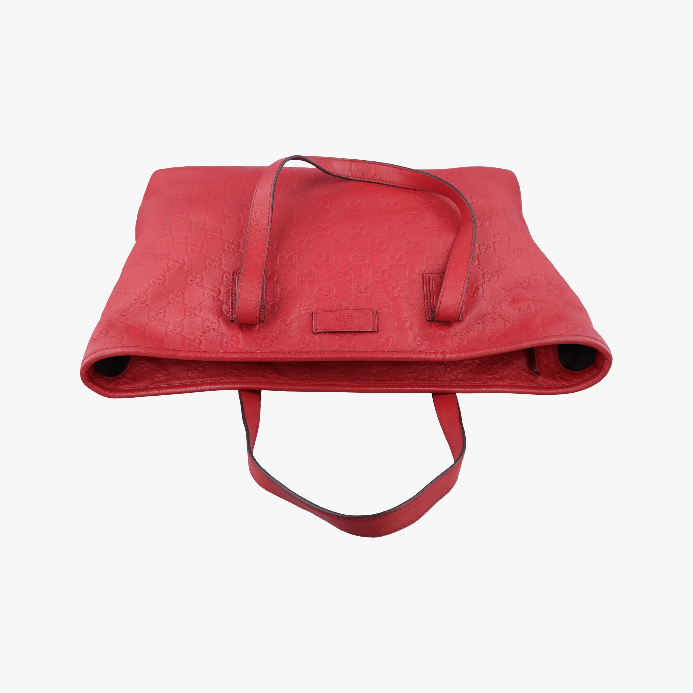 Vintage Gucci Guccissima GG Imprime Red Leather 211137 handbag | stylenewstar
