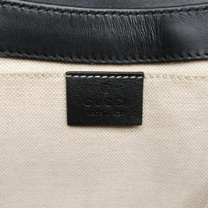 Secondhand Gucci Emily Black Leather 295402 shoulderbag | stylenewstar