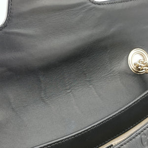 Secondhand Gucci Emily Black Leather 295402 shoulderbag | stylenewstar
