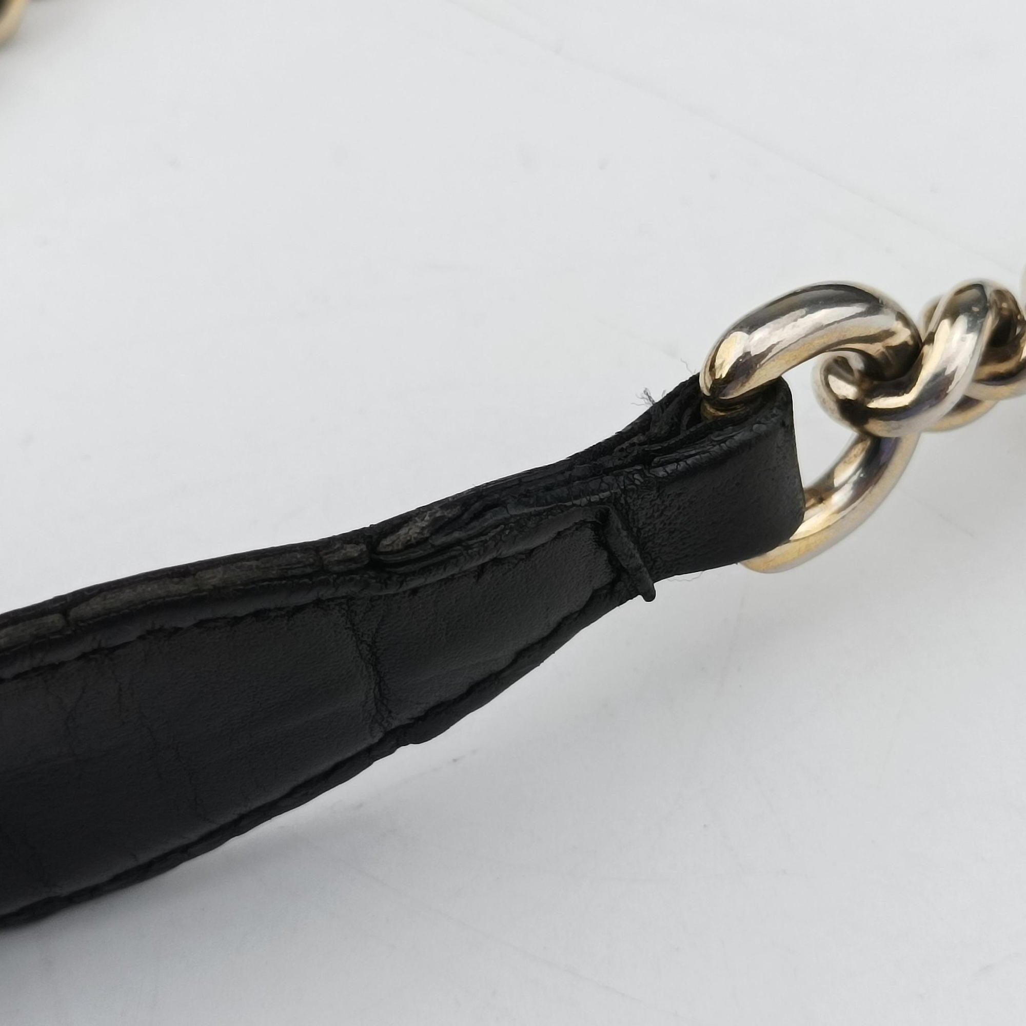 Secondhand Gucci Emily Black Leather 295402 shoulderbag | stylenewstar