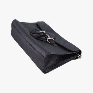 Secondhand Gucci Emily Black Leather 295402 shoulderbag | stylenewstar