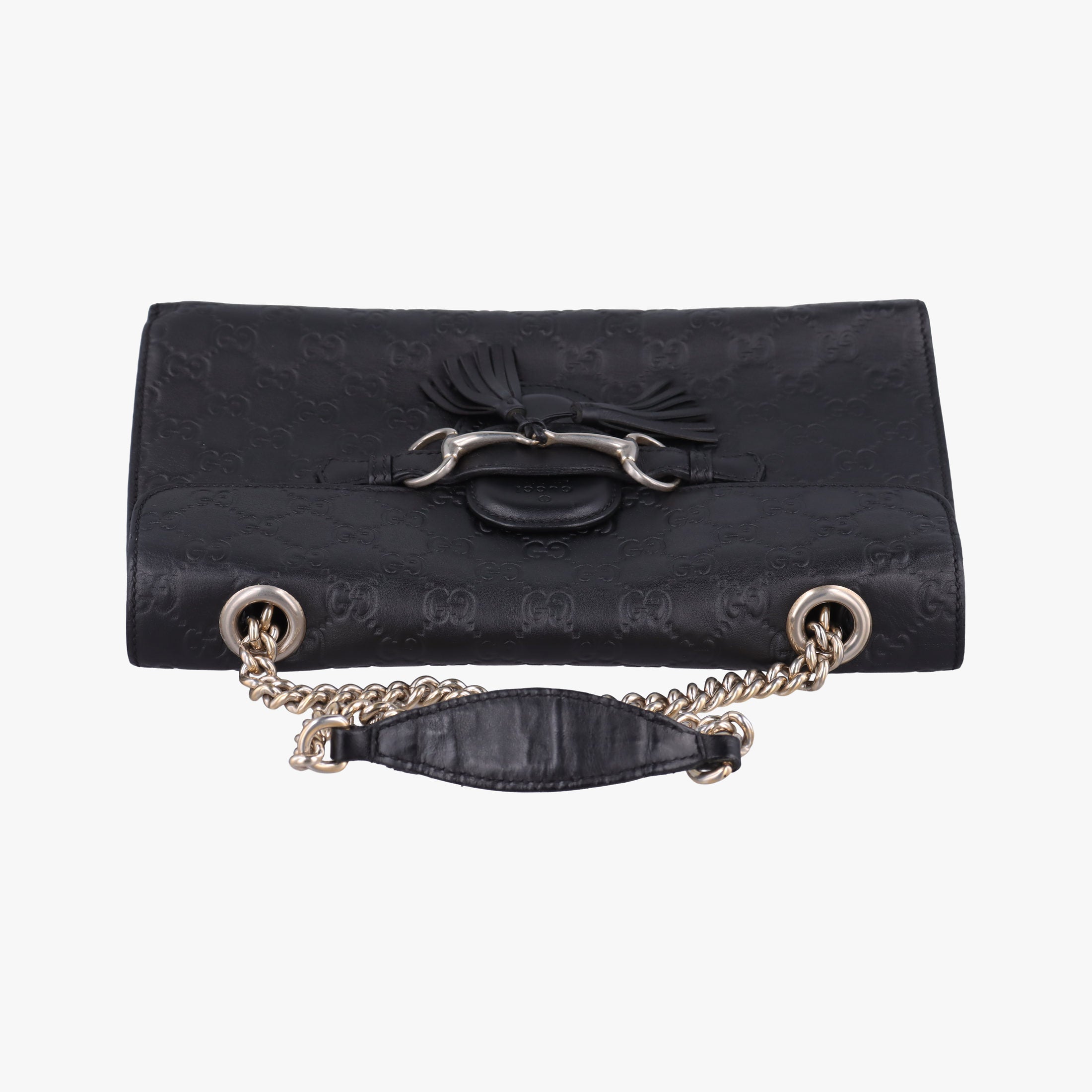Secondhand Gucci Emily Black Leather 295402 shoulderbag | stylenewstar