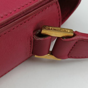 Pre-owned Yves Saint Laurent Y Ligne Rose Leather 311214 shoulderbag | stylenewstar