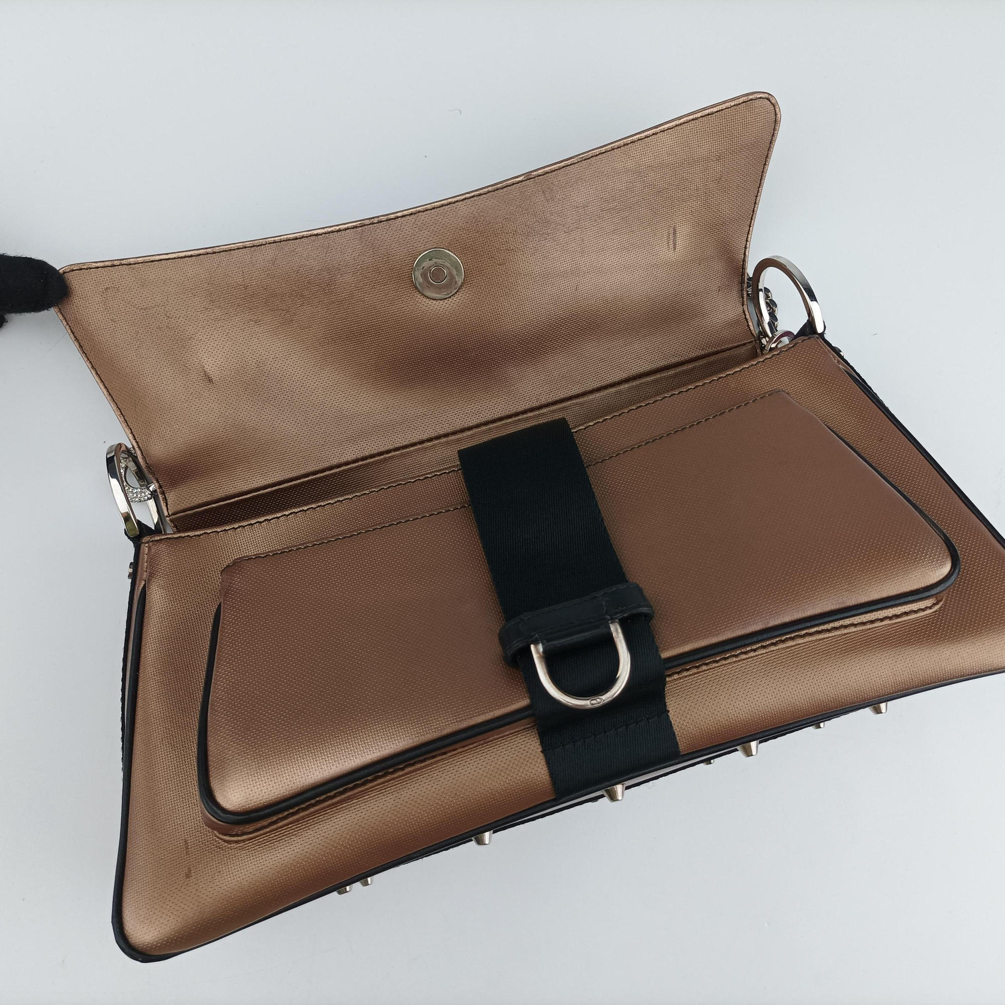 Vintage Christian Dior Hardcore Golden Canvas  shoulderbag | stylenewstar