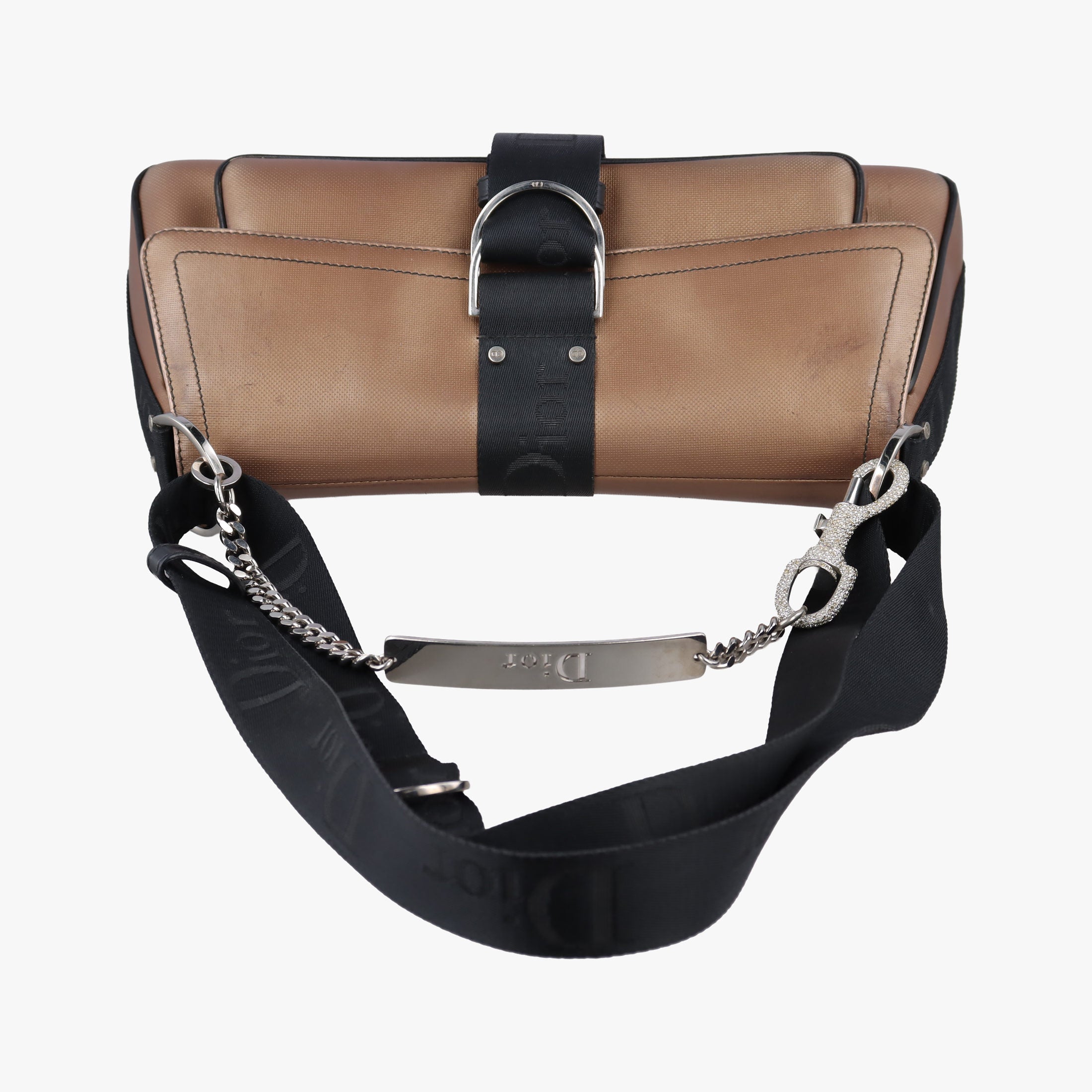 Vintage Christian Dior Hardcore Golden Canvas  shoulderbag | stylenewstar