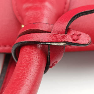 Pre-owned Prada Esplanade Red SAFFIANO Leather 1BA046 handbag | stylenewstar