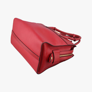 Pre-owned Prada Esplanade Red SAFFIANO Leather 1BA046 handbag | stylenewstar