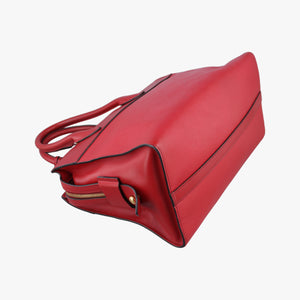 Pre-owned Prada Esplanade Red SAFFIANO Leather 1BA046 handbag | stylenewstar