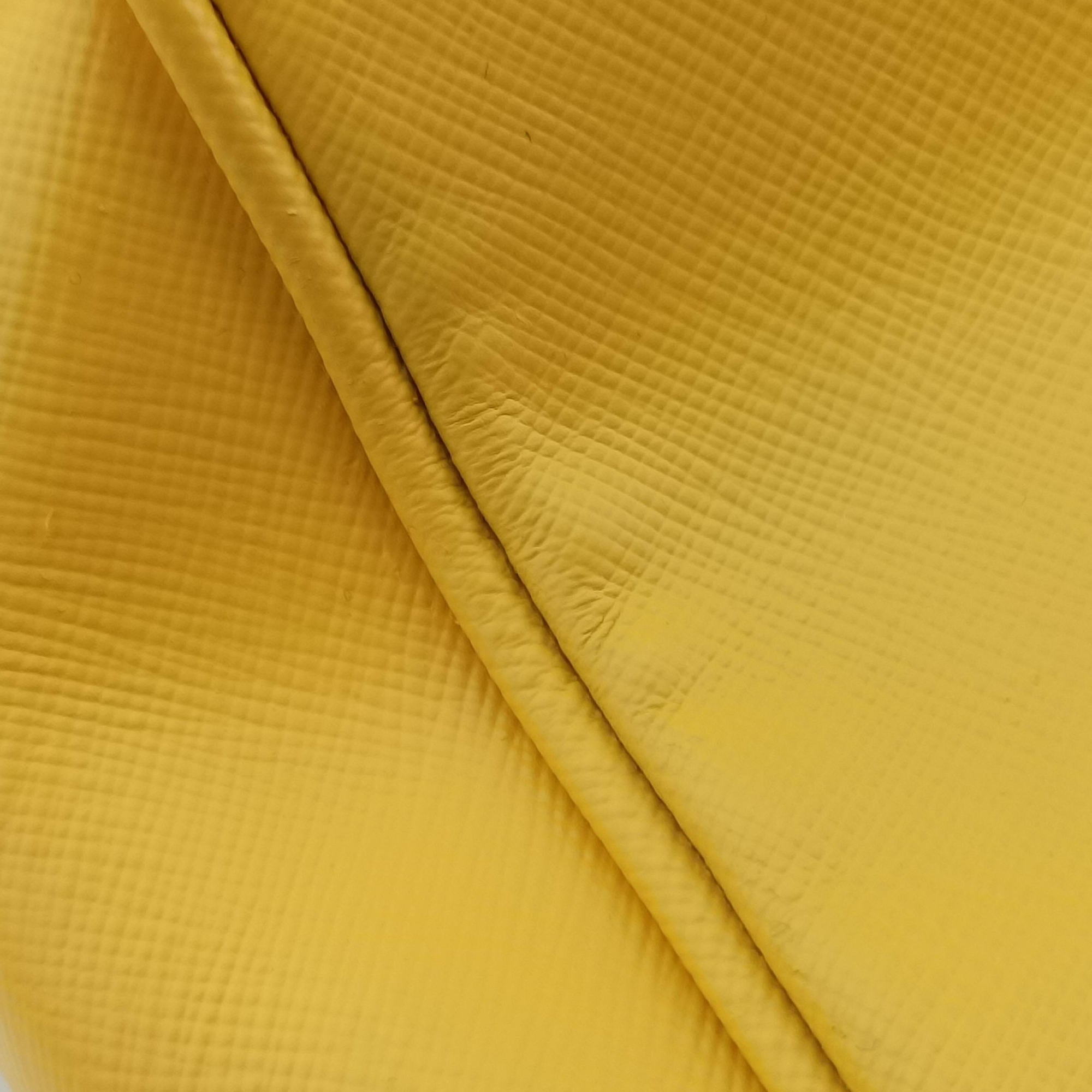Pre-owned Prada Galleria Yellow SAFFIANO Leather BN2274 shoulderbag | stylenewstar