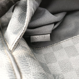 Pre-owned Louis Vuitton District MM Black Damier GRAPHITE N41272 shoulderbag | stylenewstar