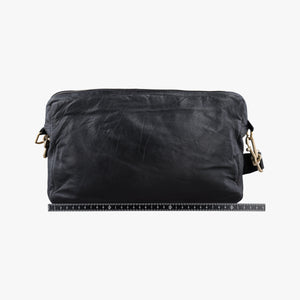 Pre-owned Chanel Scales Black Leather A39807 shoulderbag | stylenewstar