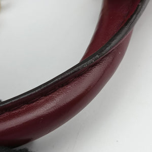 Pre-owned Gucci Stirrup Burgundy Leather 277515 shoulderbag | stylenewstar