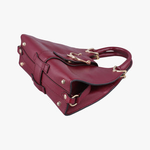 Pre-owned Gucci Stirrup Burgundy Leather 277515 shoulderbag | stylenewstar