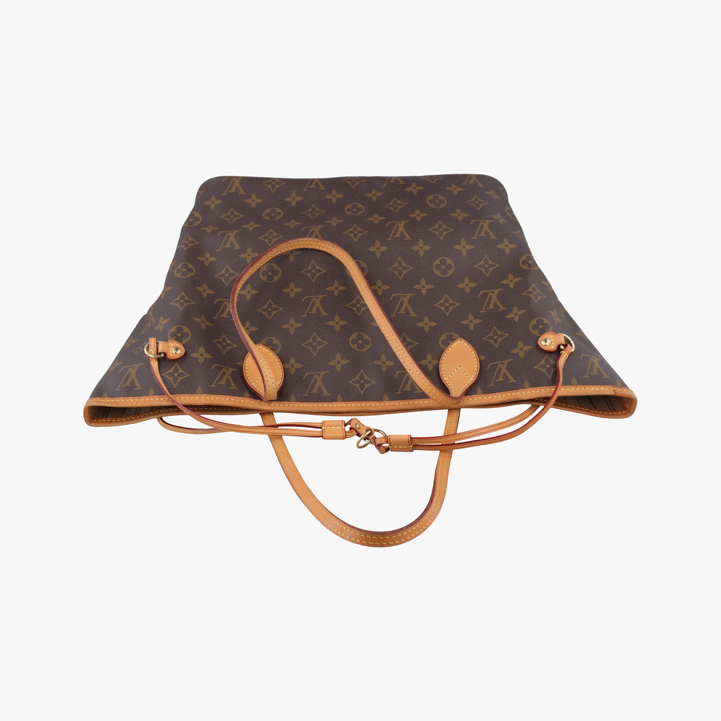 Pre-owned Louis Vuitton NEVERFULL GM Brown Monogram Canvas M40156 handbag | stylenewstar