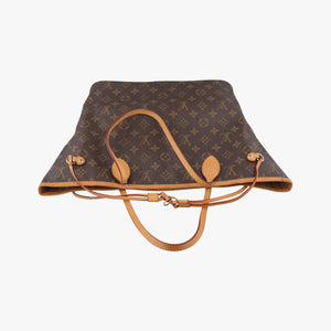 Pre-owned Louis Vuitton NEVERFULL GM Brown Monogram Canvas M40156 handbag | stylenewstar