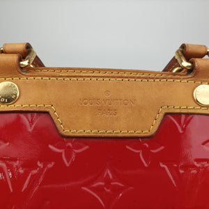 Pre-owned Louis Vuitton Brea MM ROSE INDIEN Vernis M91798 shoulderbag | stylenewstar