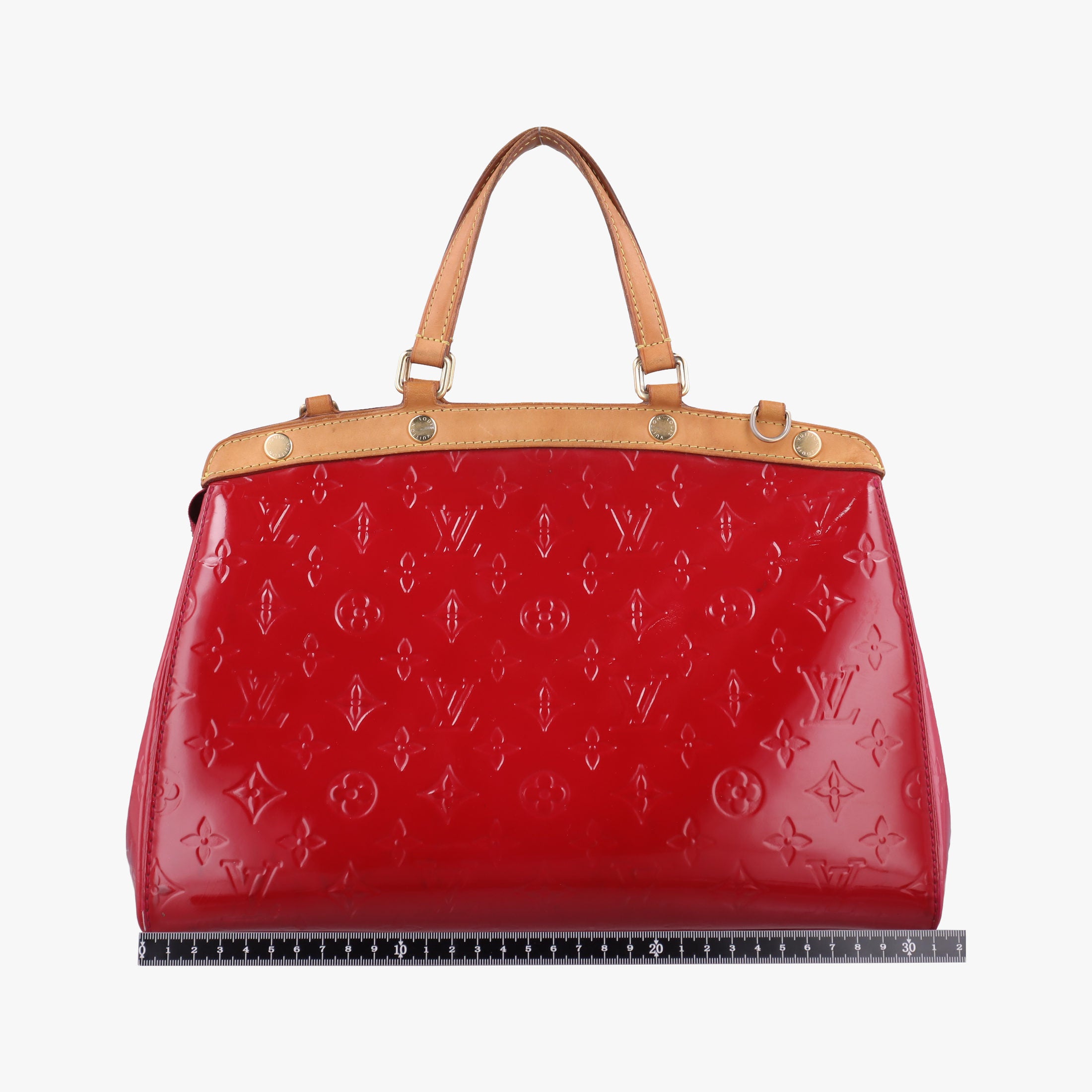 Pre-owned Louis Vuitton Brea MM ROSE INDIEN Vernis M91798 shoulderbag | stylenewstar