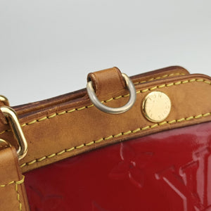 Pre-owned Louis Vuitton Brea MM ROSE INDIEN Vernis M91798 shoulderbag | stylenewstar