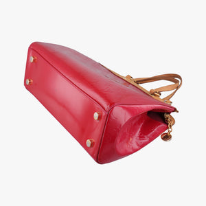 Pre-owned Louis Vuitton Brea MM ROSE INDIEN Vernis M91798 shoulderbag | stylenewstar