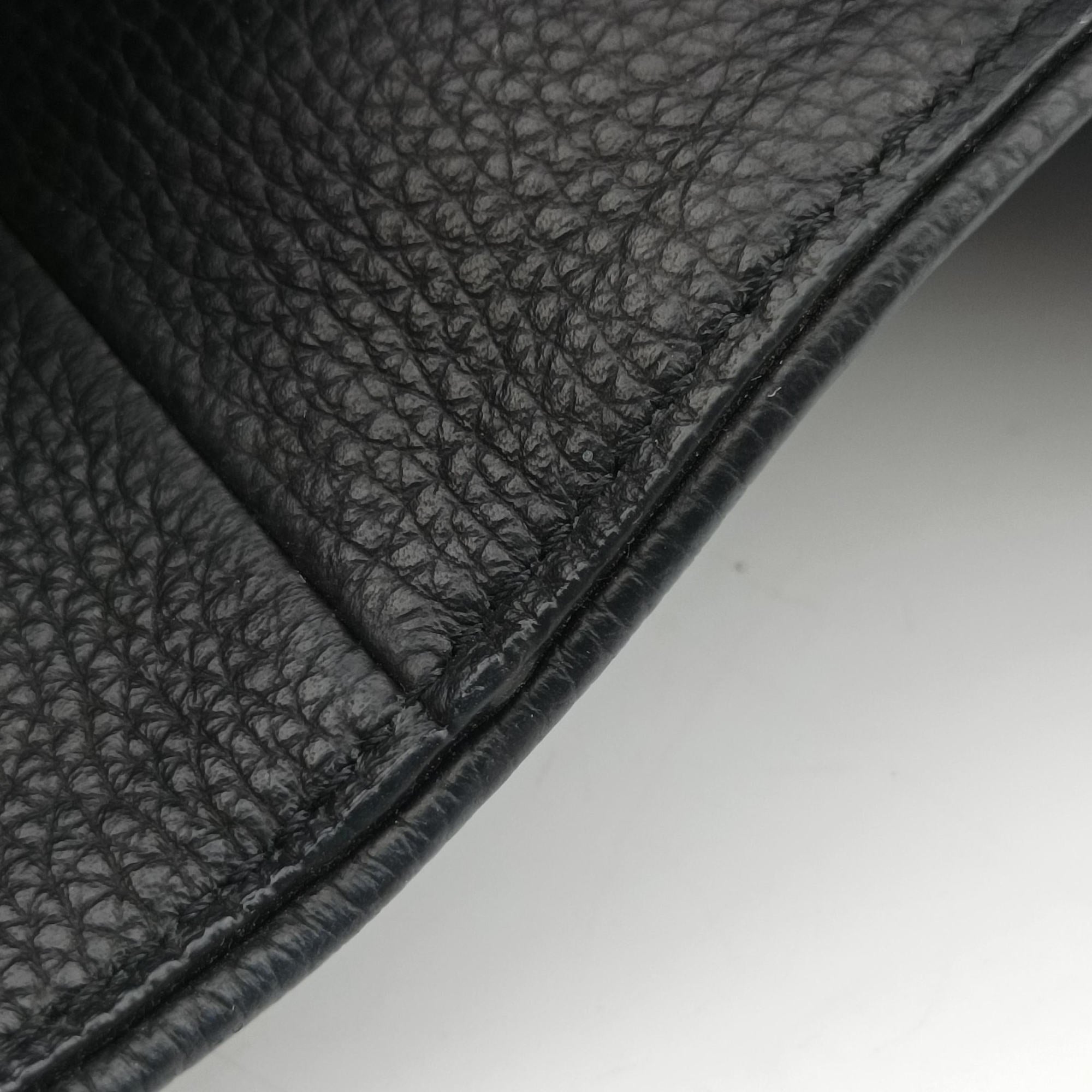 Pre-owned Christian Dior Saddle Black Leather  shoulderbag | stylenewstar
