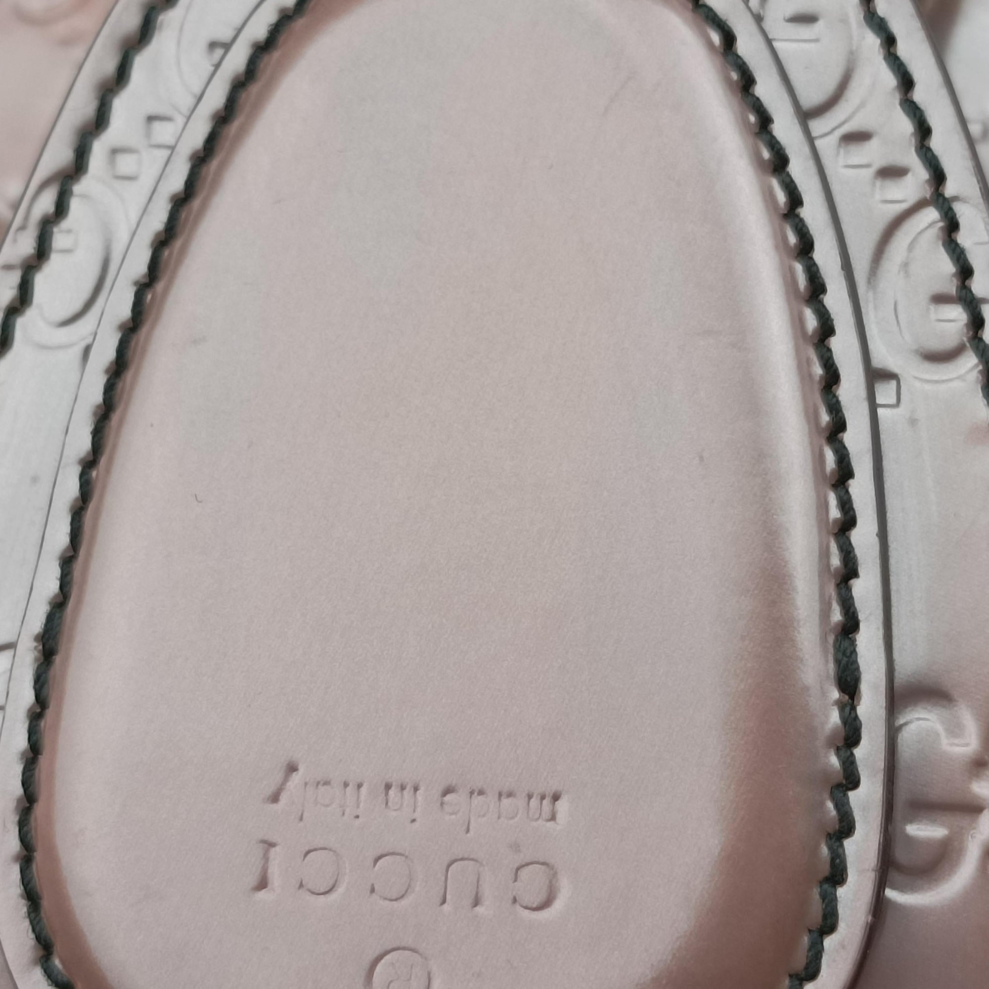 Pre-owned Gucci Emily Pink Patent Leather 295402 shoulderbag | stylenewstar