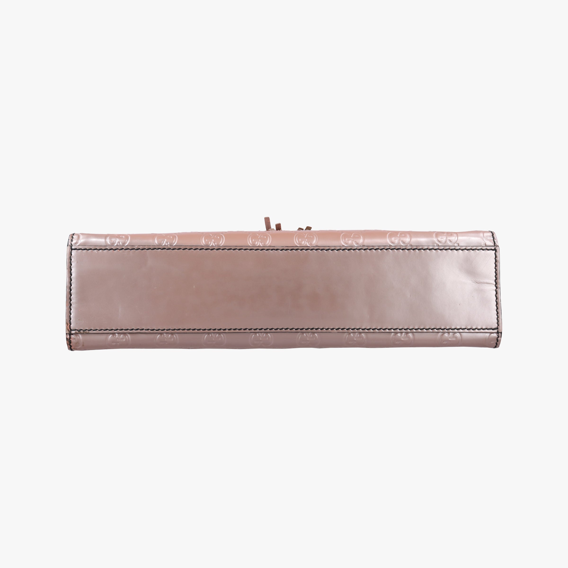 Pre-owned Gucci Emily Pink Patent Leather 295402 shoulderbag | stylenewstar