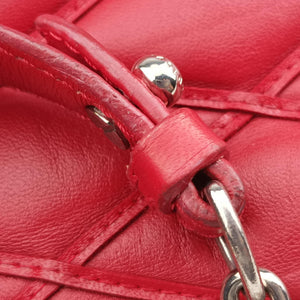 Pre-owned Louis Vuitton GO-14MINI red Leather M51000 shoulderbag | stylenewstar
