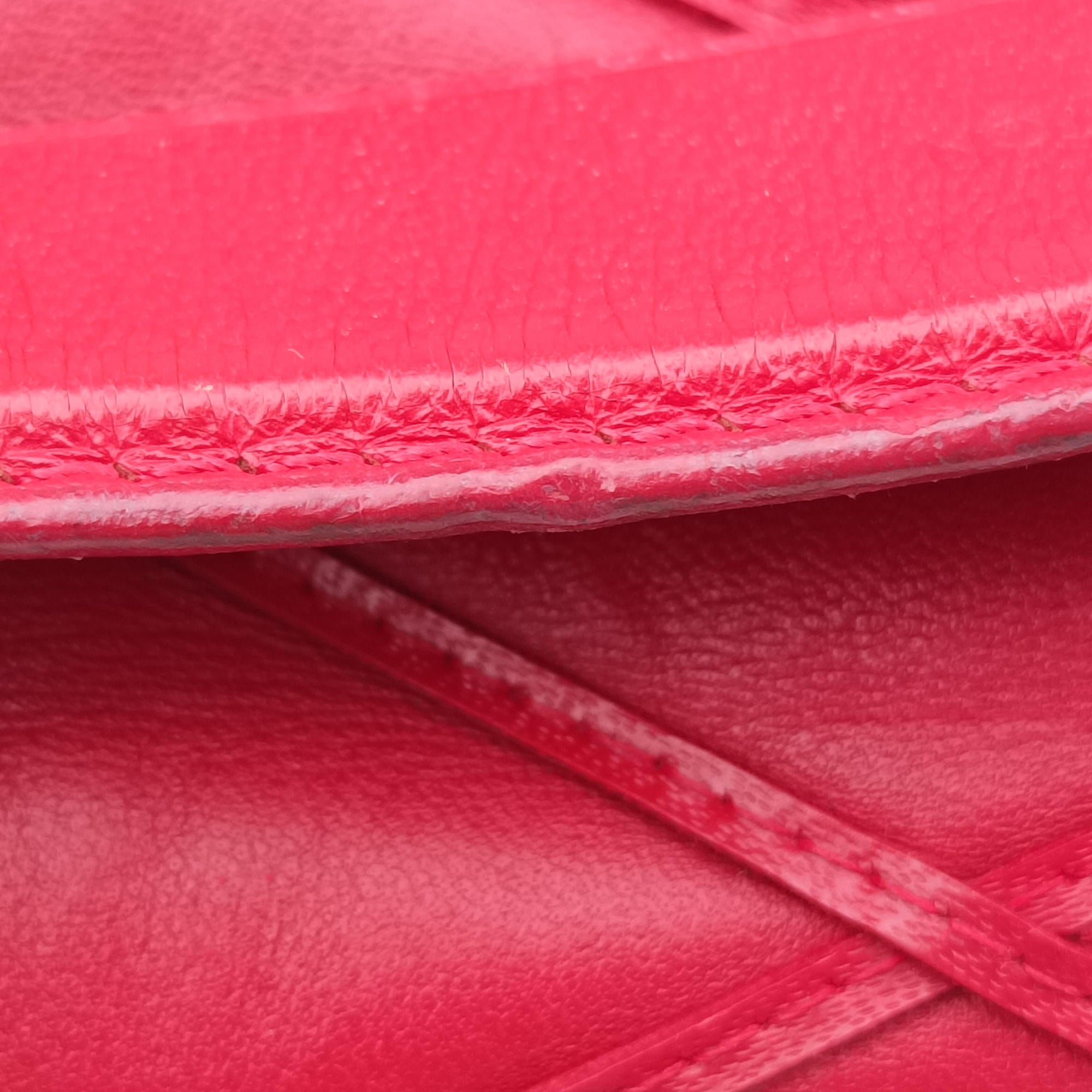Pre-owned Louis Vuitton GO-14MINI red Leather M51000 shoulderbag | stylenewstar