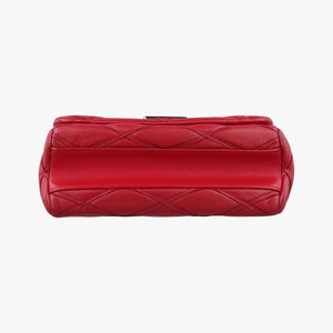 Pre-owned Louis Vuitton GO-14MINI red Leather M51000 shoulderbag | stylenewstar