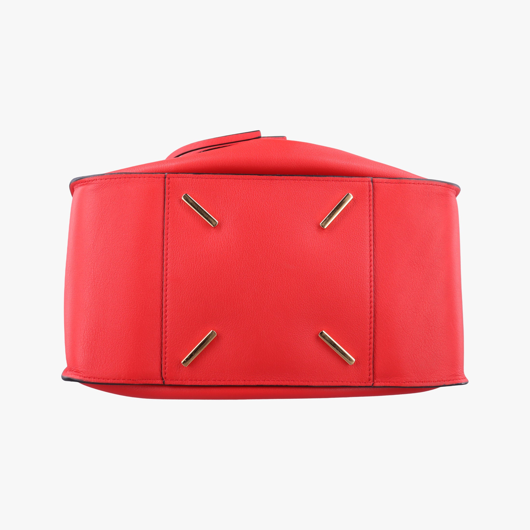 Vintage Loewe Hammock Medium Red Leather  shoulderbag | stylenewstar