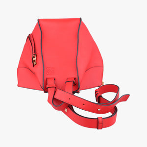 Vintage Loewe Hammock Medium Red Leather  shoulderbag | stylenewstar