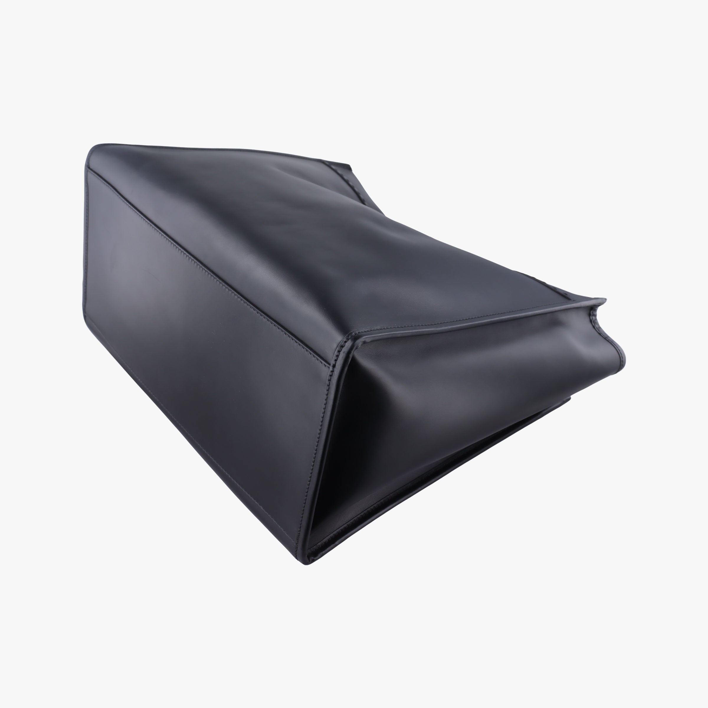 Vintage Fendi Sunshine Black Leather 8BH372 shoulderbag | stylenewstar