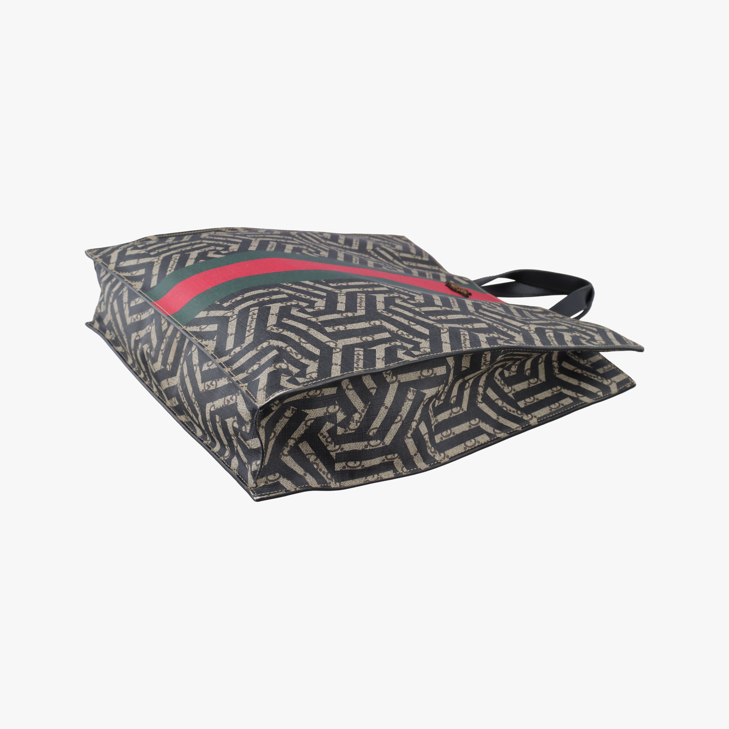 Pre-owned Gucci GG Supreme Bee Multicolour PVC coated canvas 450950 handbag | stylenewstar
