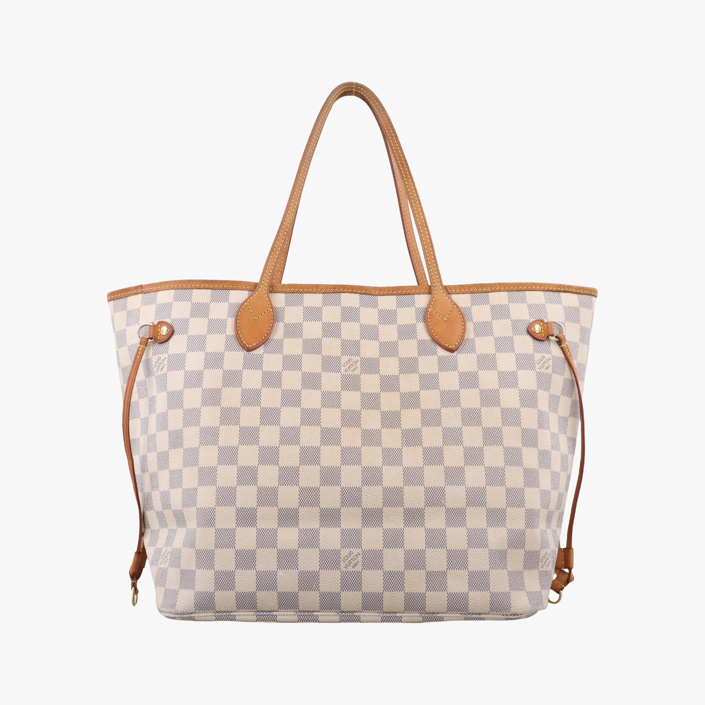 Vintage Louis Vuitton Neverfull MM Azur Damier Canvas N51107 shoulderbag | stylenewstar