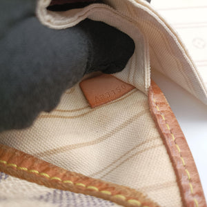 Vintage Louis Vuitton Neverfull MM Azur Damier Canvas N51107 shoulderbag | stylenewstar