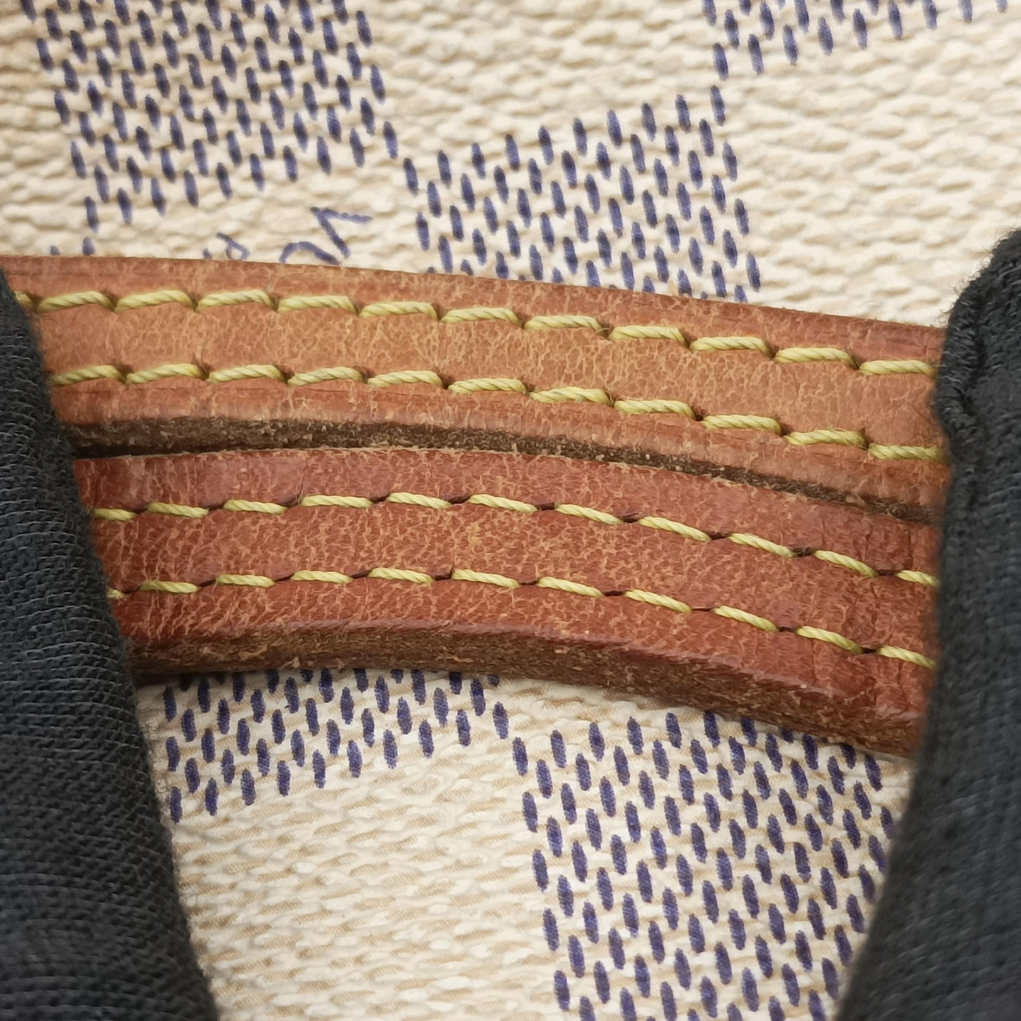 Vintage Louis Vuitton Neverfull MM Azur Damier Canvas N51107 shoulderbag | stylenewstar
