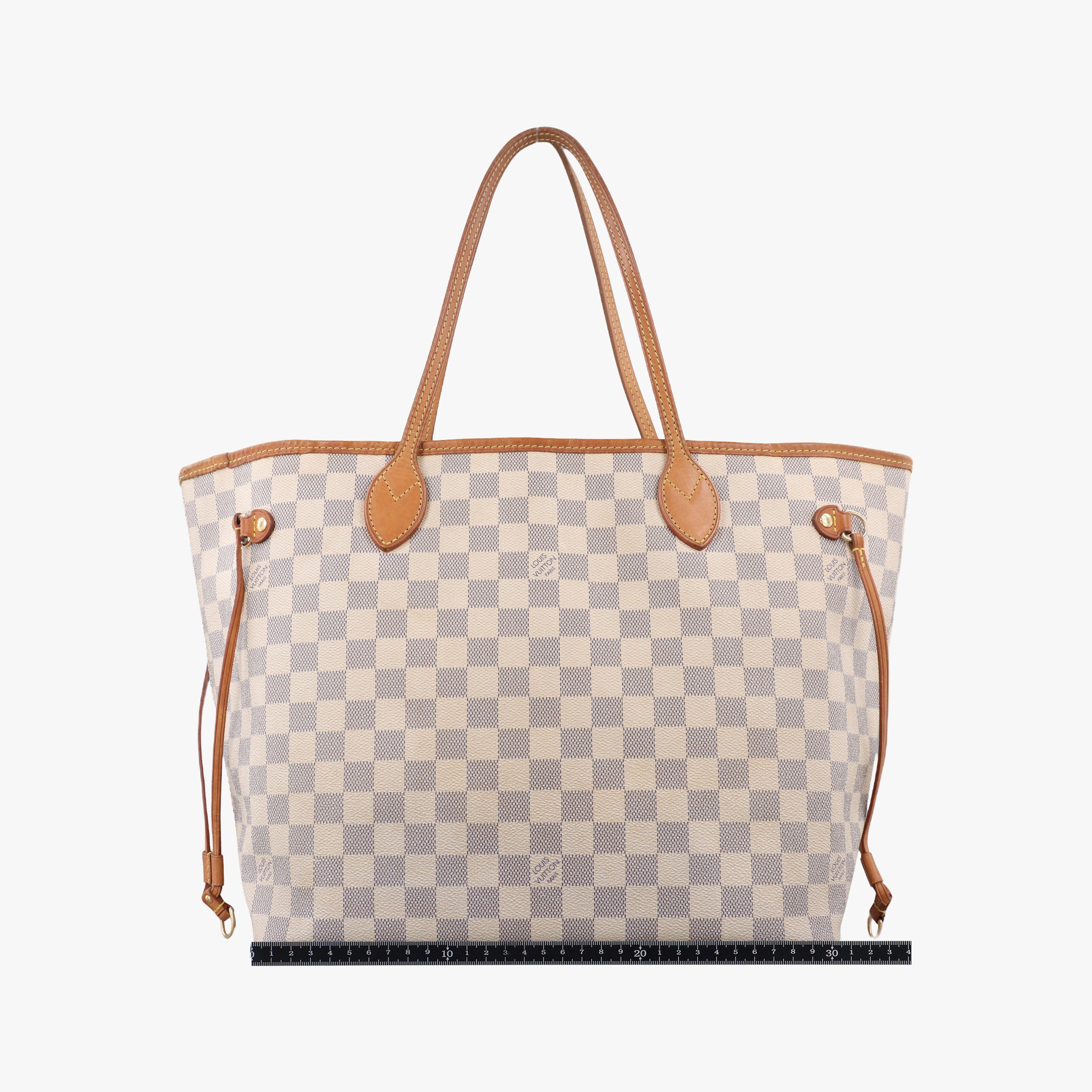 Vintage Louis Vuitton Neverfull MM Azur Damier Canvas N51107 shoulderbag | stylenewstar