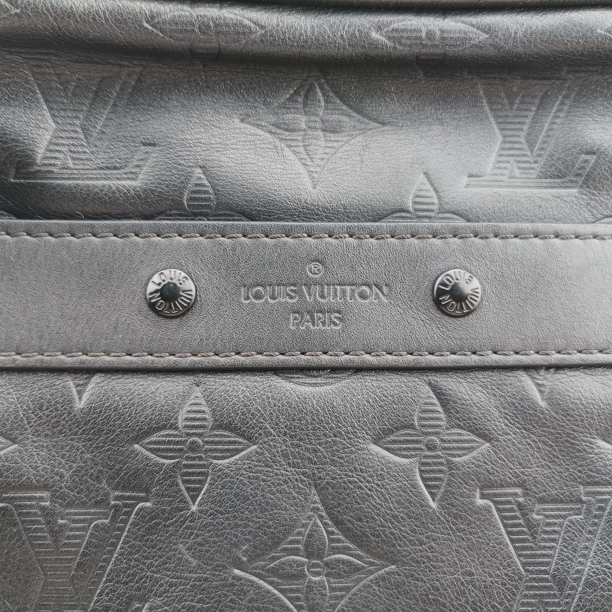 Pre-owned Louis Vuitton Danube PM Noir Monogram Shadow M43681 shoulderbag | stylenewstar
