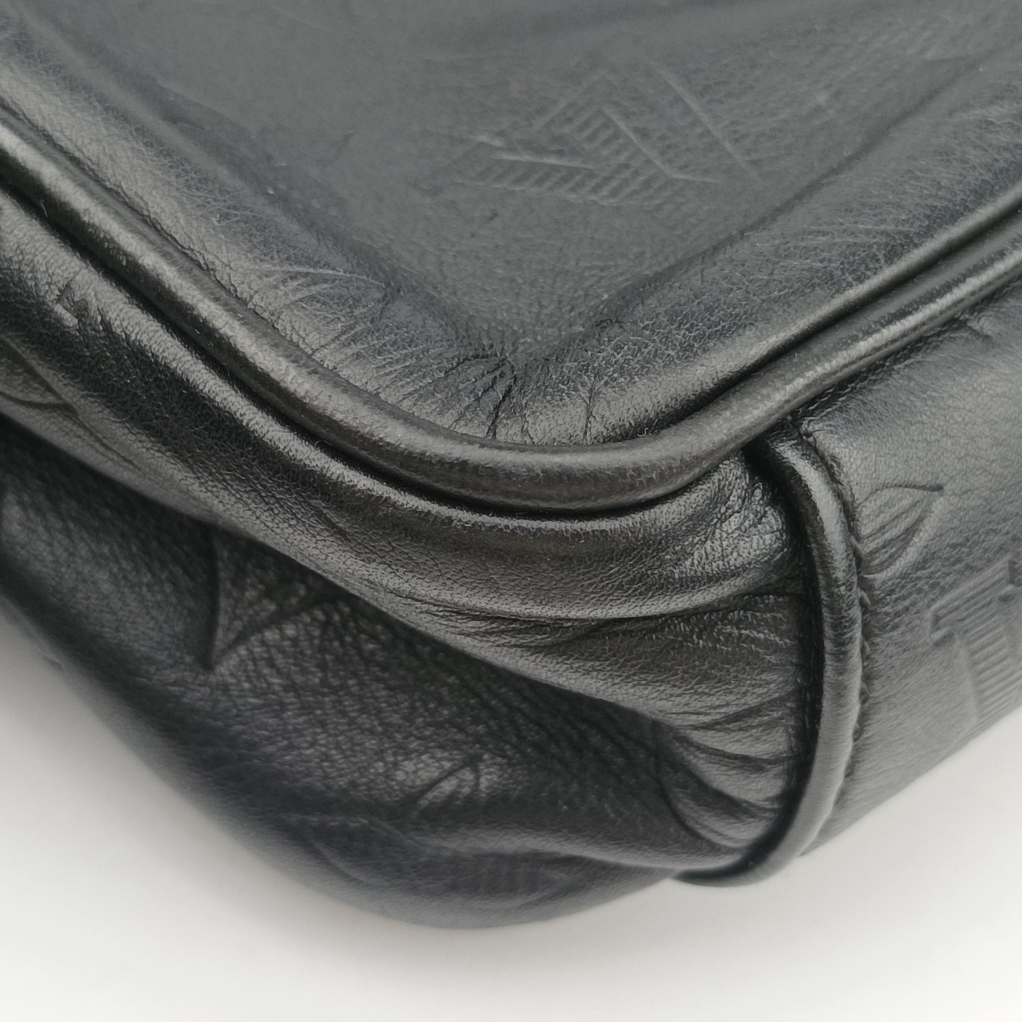 Pre-owned Louis Vuitton Danube PM Noir Monogram Shadow M43681 shoulderbag | stylenewstar