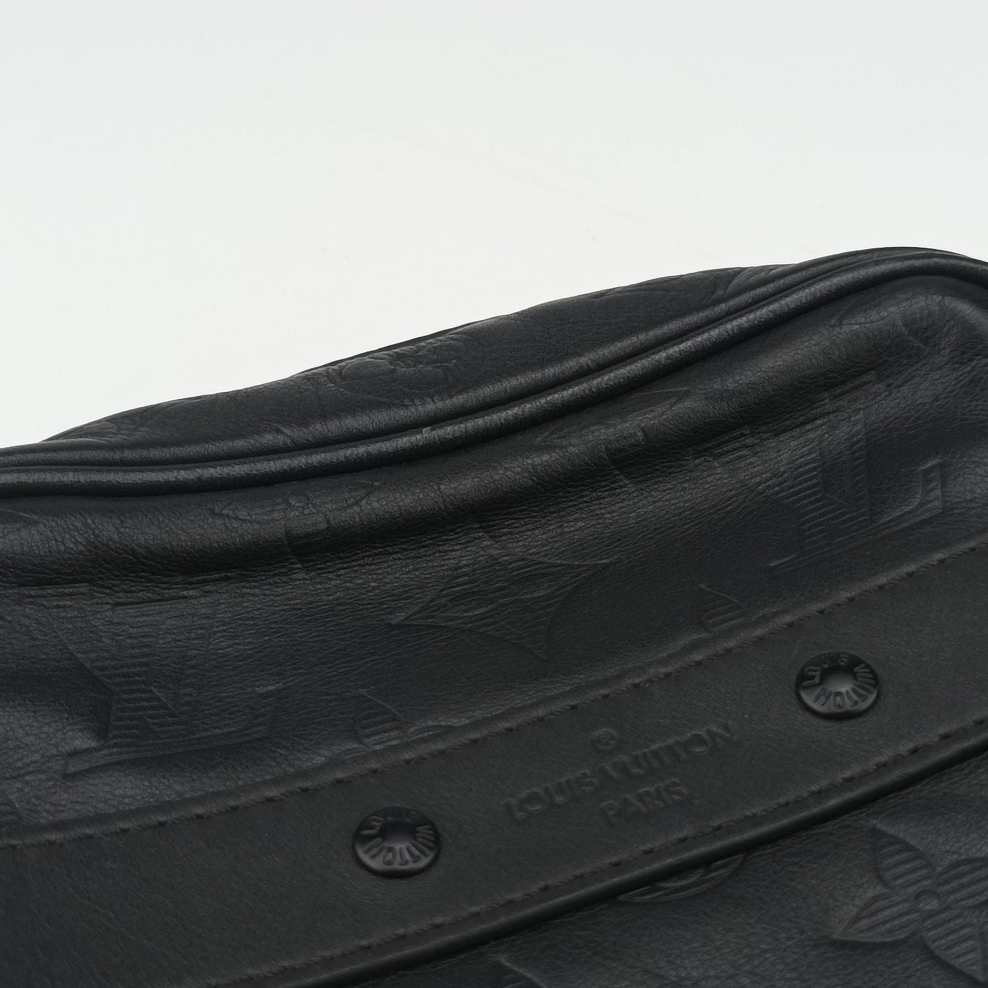 Pre-owned Louis Vuitton Danube PM Noir Monogram Shadow M43681 shoulderbag | stylenewstar