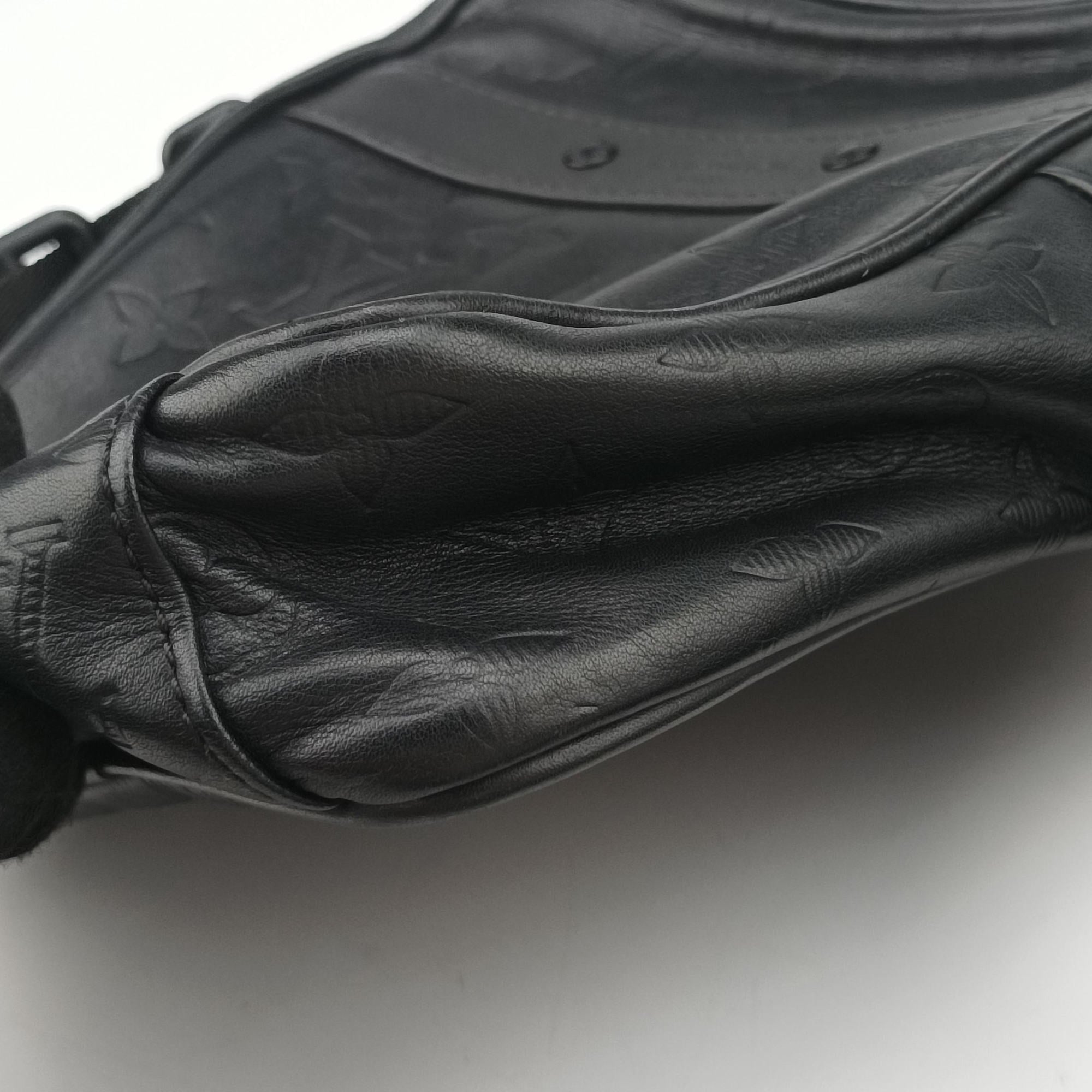 Pre-owned Louis Vuitton Danube PM Noir Monogram Shadow M43681 shoulderbag | stylenewstar
