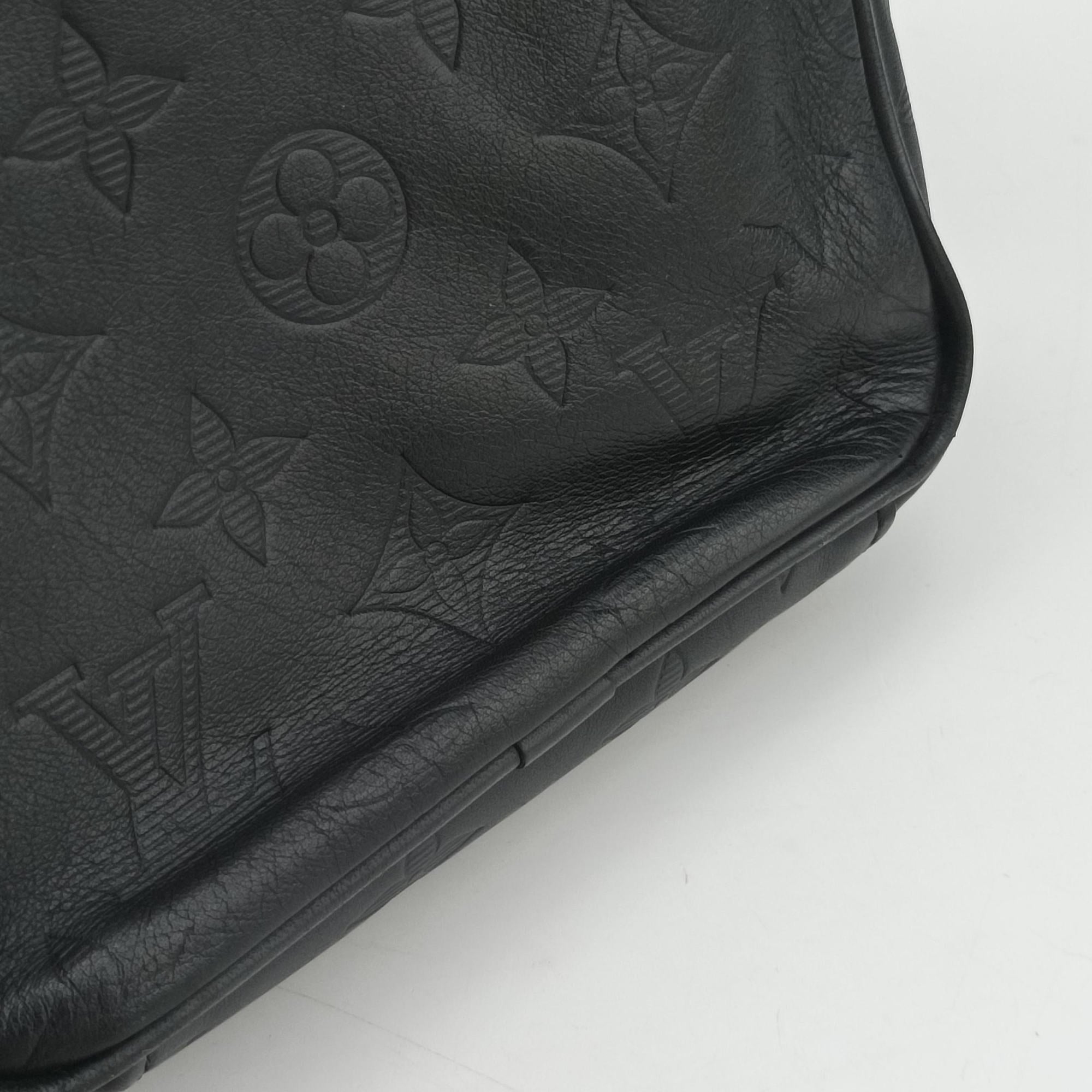 Pre-owned Louis Vuitton Danube PM Noir Monogram Shadow M43681 shoulderbag | stylenewstar