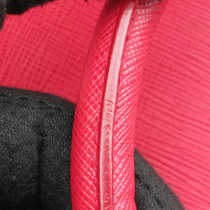 Pre-owned Prada Galleria Red SAFFIANO Leather BN1786 shoulderbag | stylenewstar