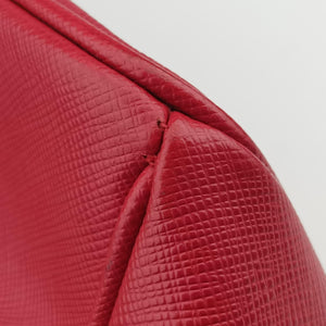 Pre-owned Prada Galleria Red SAFFIANO Leather BN1786 shoulderbag | stylenewstar
