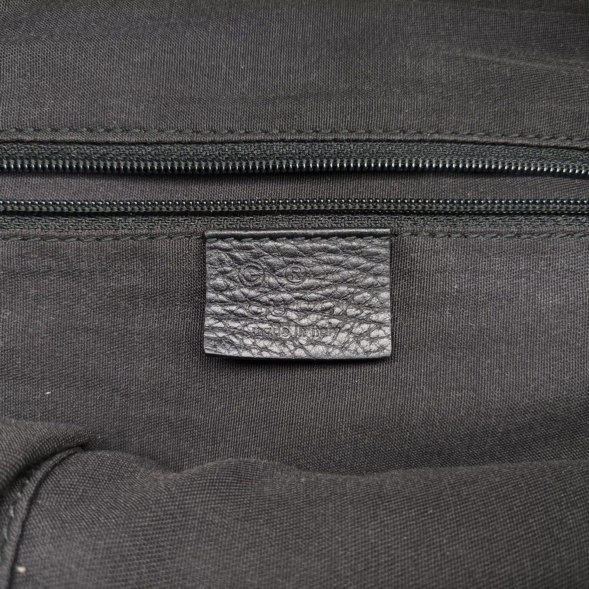 Secondhand Gucci Abbey Hobo Black canvas 293581 shoulderbag | stylenewstar