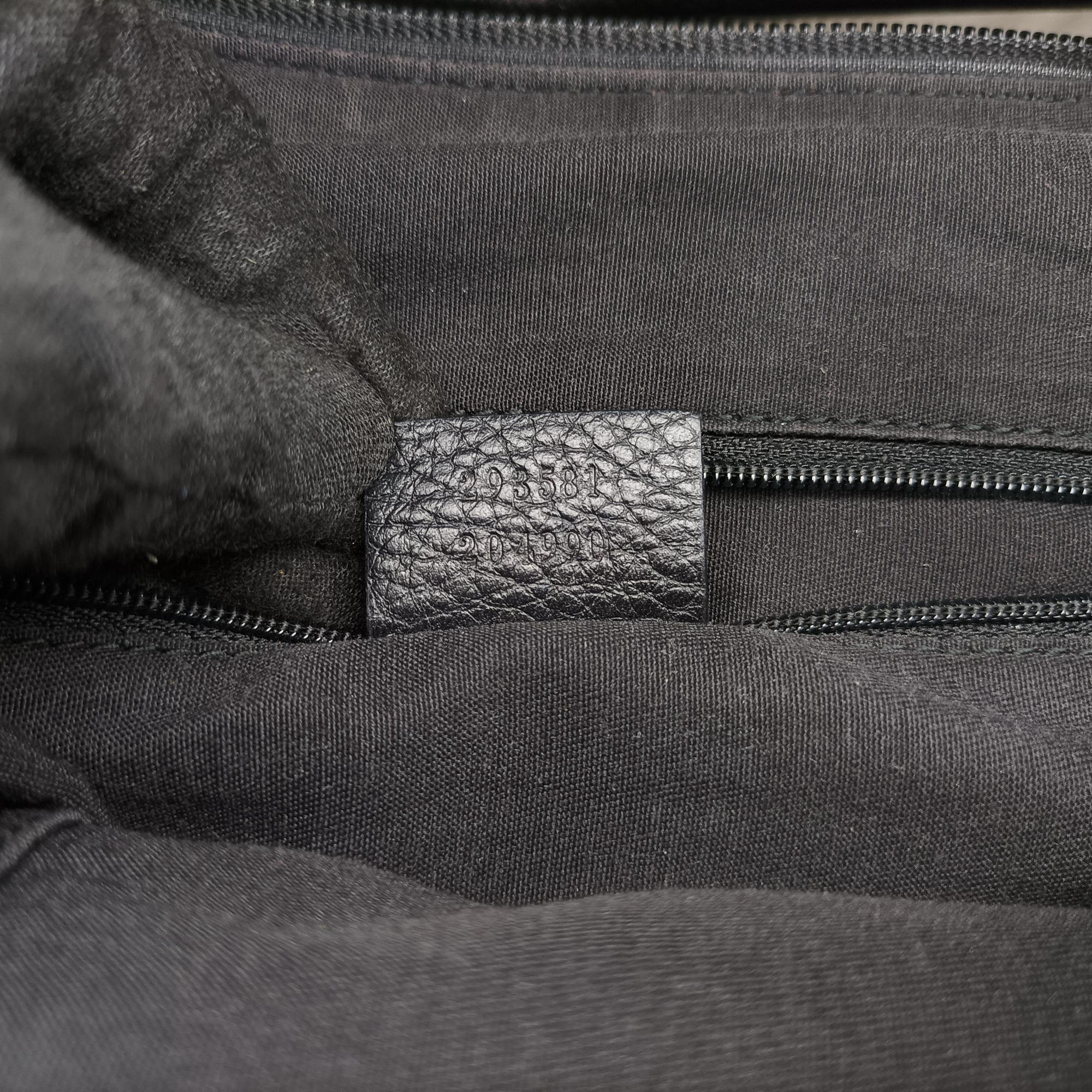 Secondhand Gucci Abbey Hobo Black canvas 293581 shoulderbag | stylenewstar