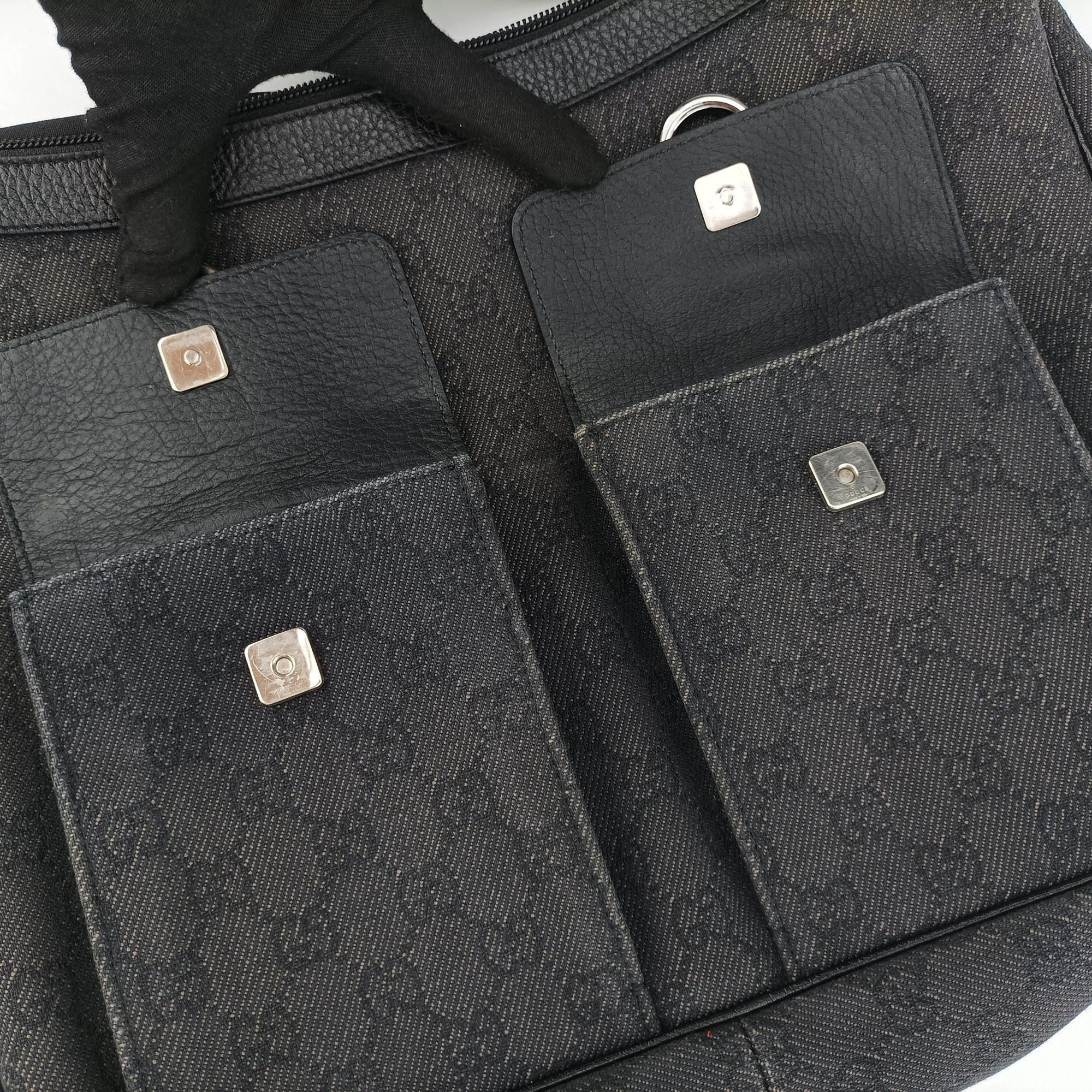 Secondhand Gucci Abbey Hobo Black canvas 293581 shoulderbag | stylenewstar