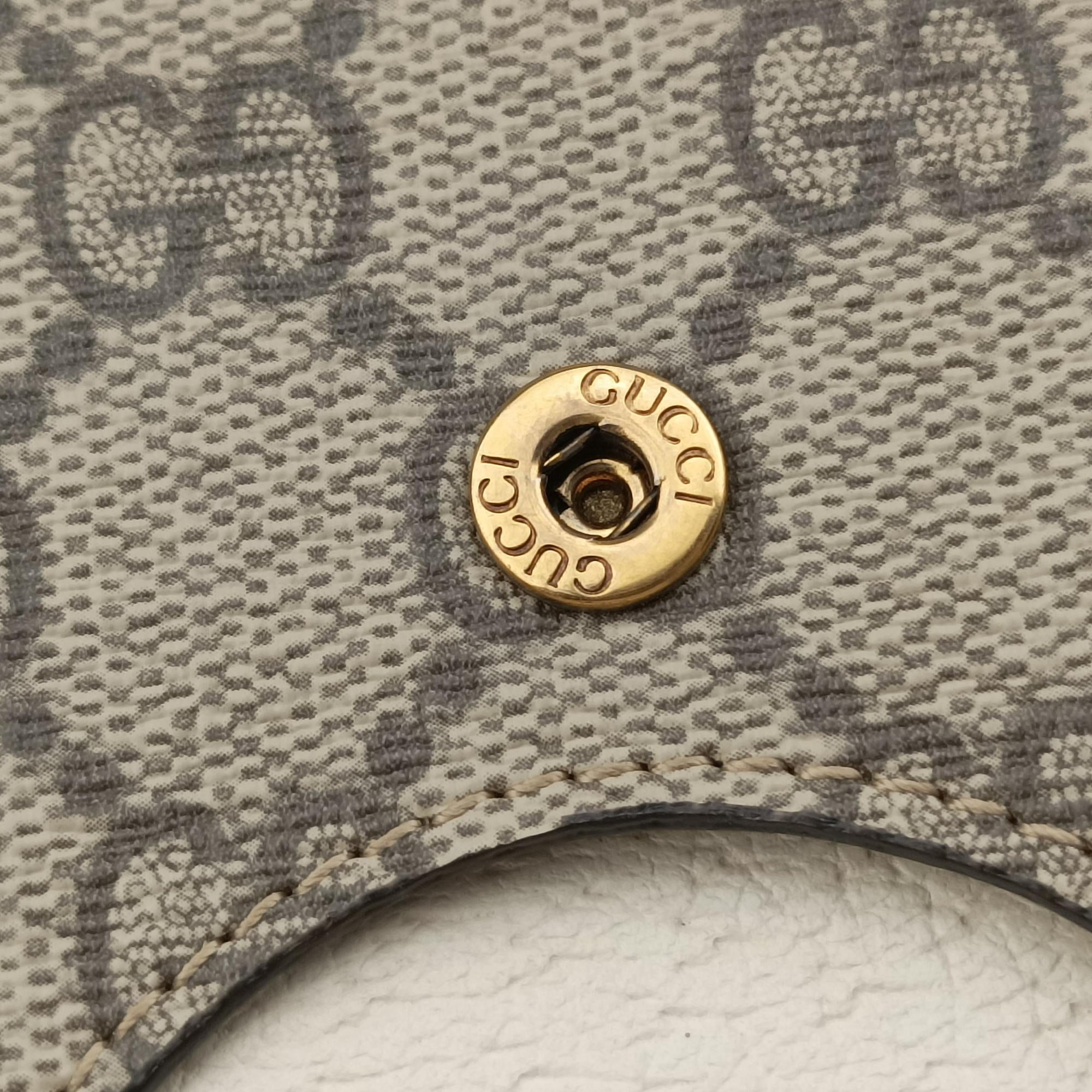 Secondhand Gucci Queen Margaret White×Multicolour PVC coated canvas×Leather 476079 others | stylenewstar